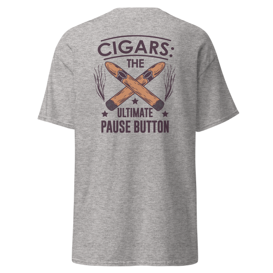 The Ultimate Pause Button Unisex classic tee